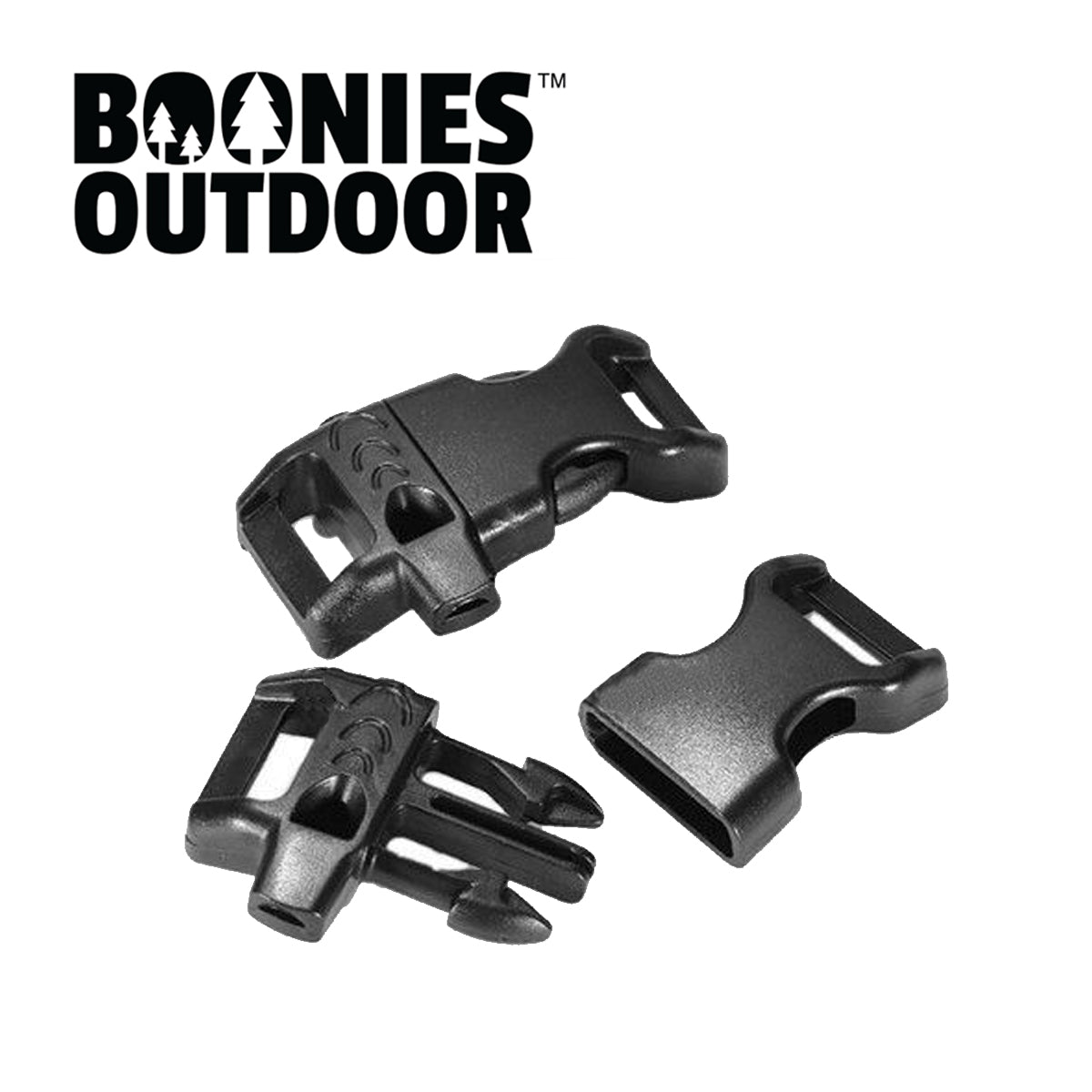 Boonies Outdoor Whistle Buckles