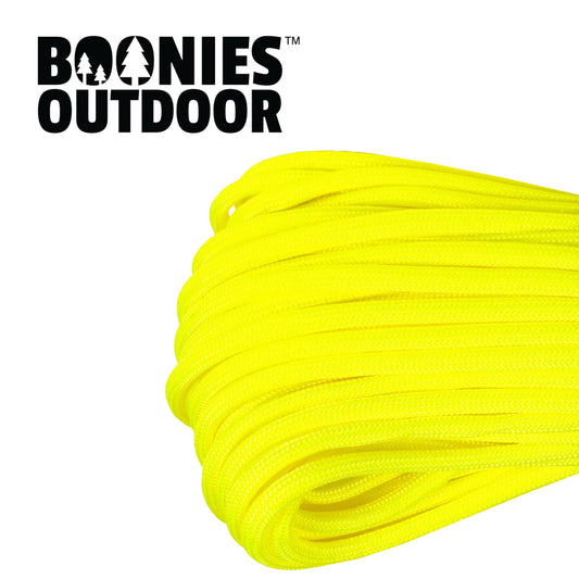 USA Made 550 Paracord Bundle - Neon Yellow