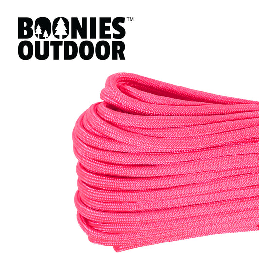 USA Made 550 Paracord Bundle - Neon Pink